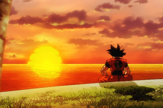 Staring at the sunset Gif by Aeoniangel on DeviantArt