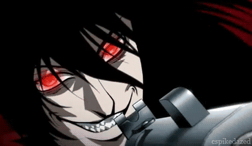 Alucard hottest anime men in no particular order hellsing GIF - Encontrar  em GIFER