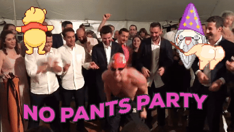 Pants Party GIFs