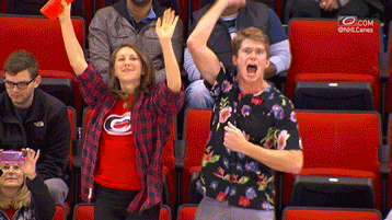 Carolina baila hockey GIF - Encontrar en GIFER