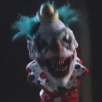 terrifying clowns gifs