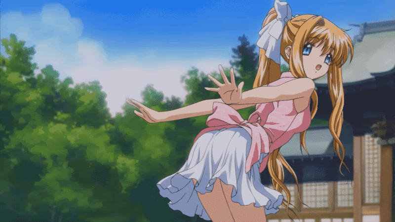 Anime crunchboy outdoor upskirt
