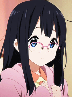 pushes up shiny anime glasses by crowwithashortcake on DeviantArt
