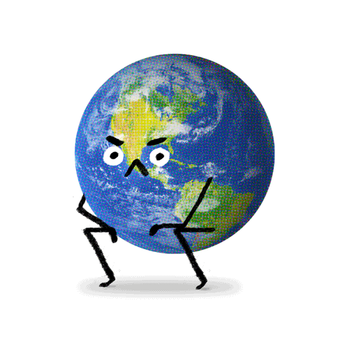 Planet earth GIF on GIFER - by Bagas