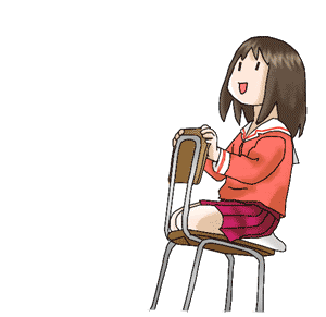 Japanese school girl anime GIF - Find on GIFER