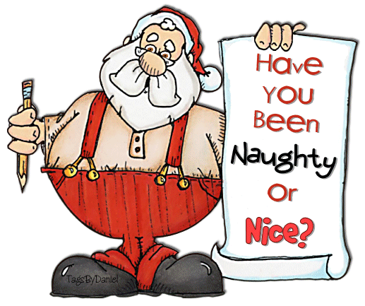 Naughty Santa Gif