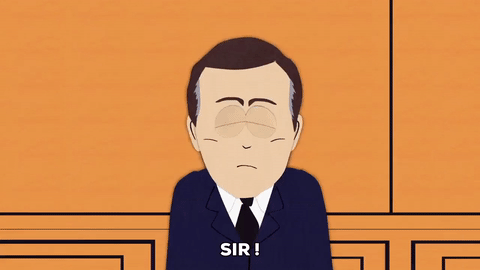 Court salute GIF - Find on GIFER