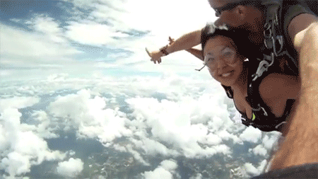 Skydiving GIF - Find on GIFER