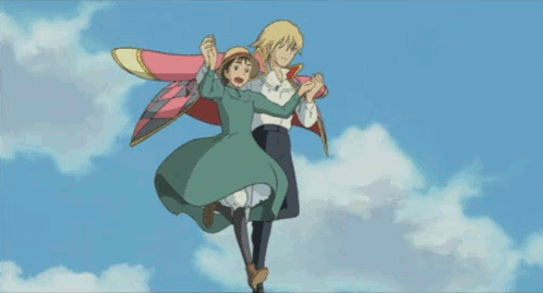 Anime howls moving castle sophie hatter GIF - Find on GIFER