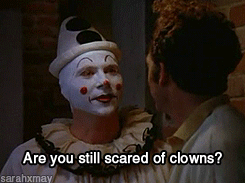 Image result for funny pennywise gif