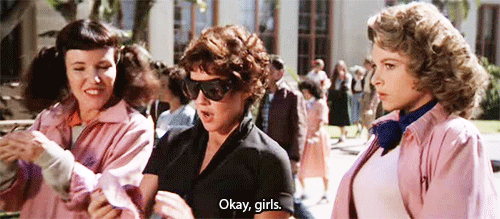 Grease Girl Problems Pink Ladies Gif Find On Gifer
