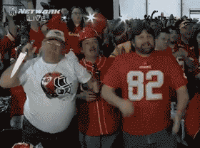 GIF images fan chiefs - animated GIF on GIFER