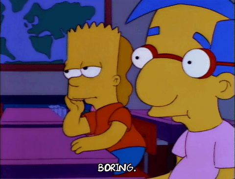 Bart Studying GIF - Finals Bored Thesimpsons - Discover & Share GIFs