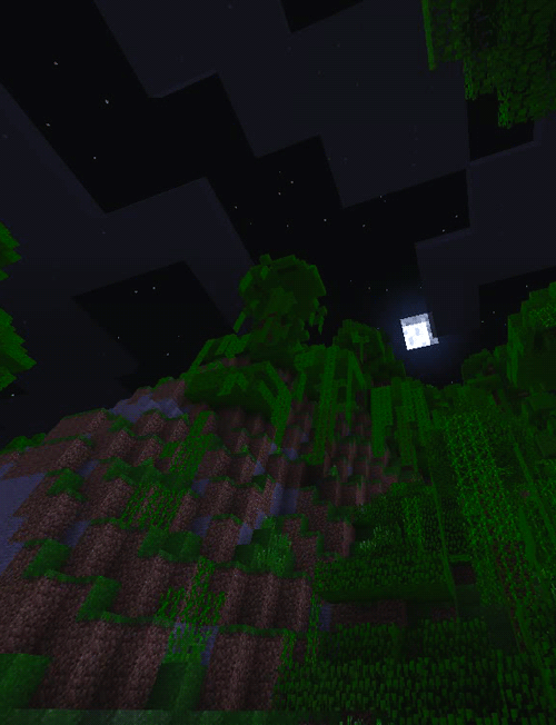 Ночь из МАЙНКРАФТА. Minecraft лес. Джунгли в МАЙНКРАФТЕ ночью. Анимированный лес в МАЙНКРАФТЕ. Игра майнкрафт ночь