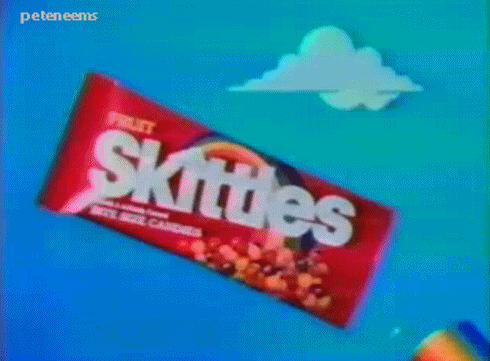 skittles commercial gif