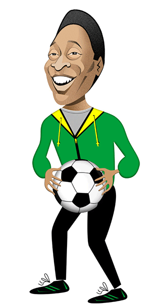 Pele soccer brazil GIF - Find on GIFER