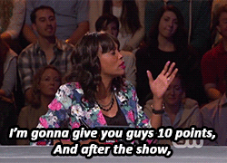 Season 10 whose line is it anyway aisha tyler GIF - Find on GIFER