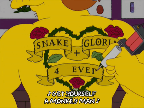 x06 Snake Jailbird Homer Simpson Gif Find On Gifer