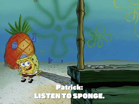 spongebob bubblestand gif