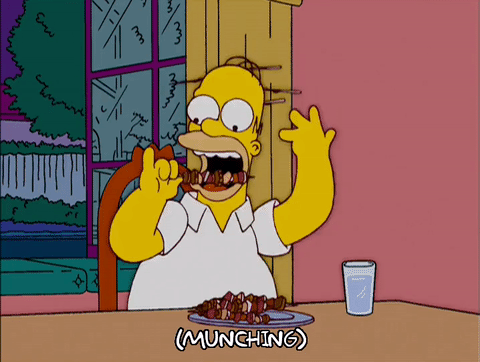 16x04 Nourriture Homer Simpson Gif Find On Gifer