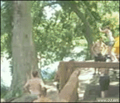 Faceplant swing rope GIF Find on GIFER