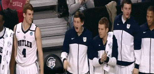 Mens Basketball March Madness Gang Sign Gif Find On Gifer