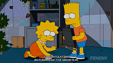 Bart simpson lisa simpson GIF - Find on GIFER