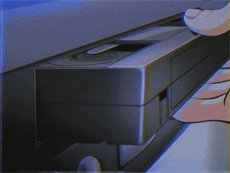 Vhs привязка. Кассета vhs gif. вставка видеокассеты gif. gif вставление кассеты.