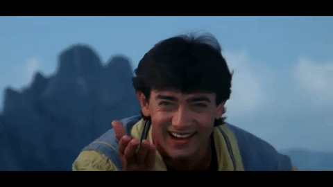 Image result for aamir funny laugh gif