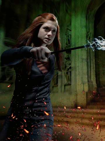 GIF ginny weasley - animated GIF on GIFER
