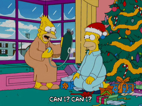 Homer Simpson Happy Christmas Gif Find On Gifer