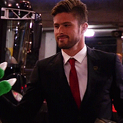Image result for olivier giroud in a suit gif