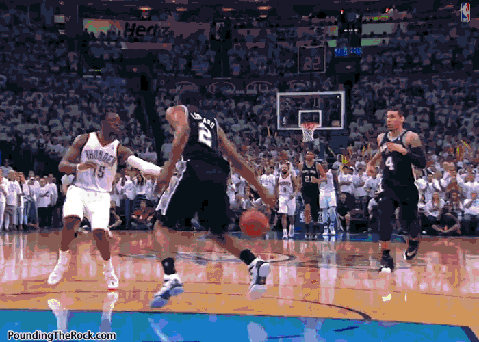 GIF Breakdown: Spurs at Celtics - Pounding The Rock