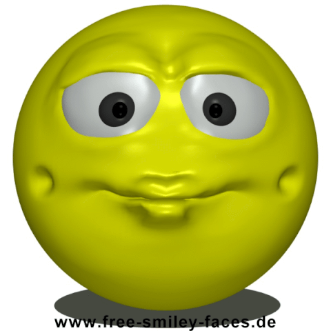 animated clip art smiley face
