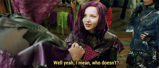 Resultado de imagem para the descendants mal gifs
