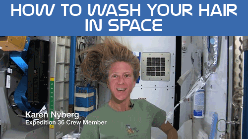 Gif Sometimes The Water Gets Away From You And You Try To Catch As Much Of It As You Can International Space Station Zero Gravity Animated Gif On Gifer