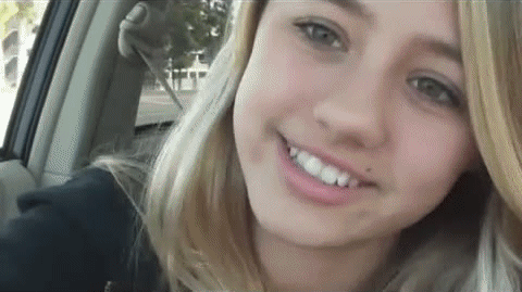 Blonde anime webcam outdoor
