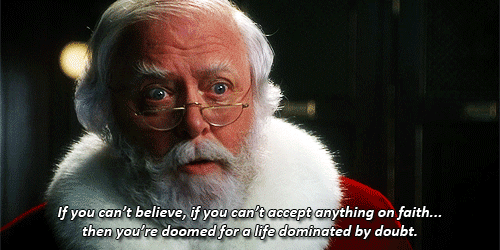 Animated GIF santa claus, miracle on 34th street, free download. 