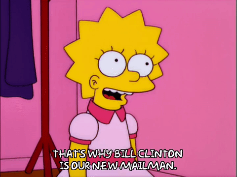 GIF happy lisa simpson episode 2 - animated GIF on GIFER