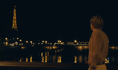 Midnight in paris france audrey hepburn GIF - Find on GIFER