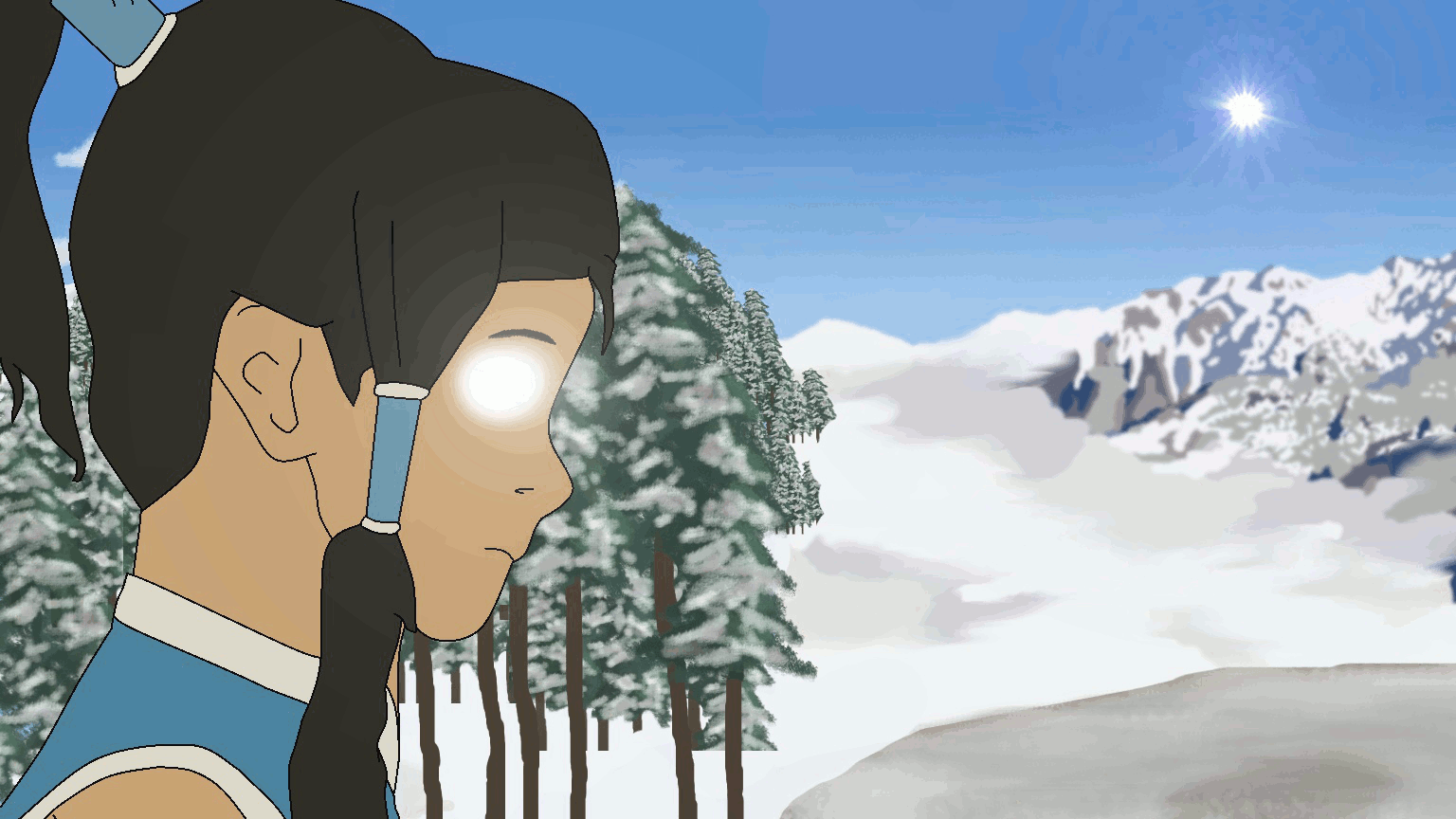 Аватар анимация. Гифка на аватар. Аанг снег. Animation avatar