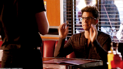 Gif A Katy Or A Gaga Adam Lambert S Glee Animated Gif On Gifer