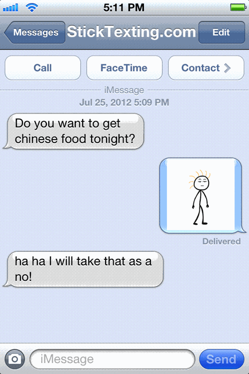 funny text messages animated