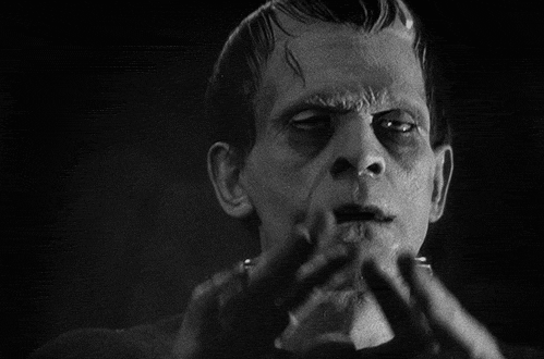 Resultado de imagen de Frankenstein gifs