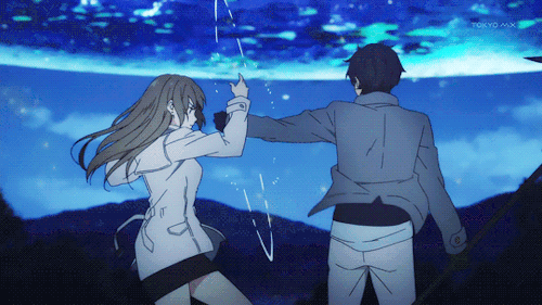 Epic anime fight gif