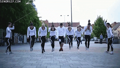 Jump rope double dutch GIF - Find on GIFER