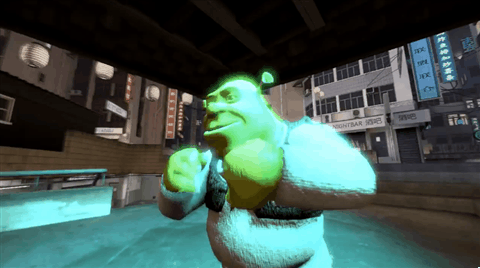 Loop Animated GIF  Shrek, Shrek character, Shrek memes