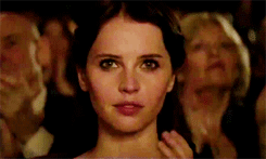 GIF felicity jones breathe in dude that is exactly what i needed