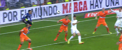 Cristiano Ronaldo Fans : cristiano ronaldo amazing back heel goal Vs  Getafe!! GIF