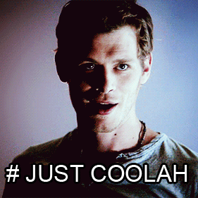 Klaus mikaelson reaction tvd GIF - Find on GIFER